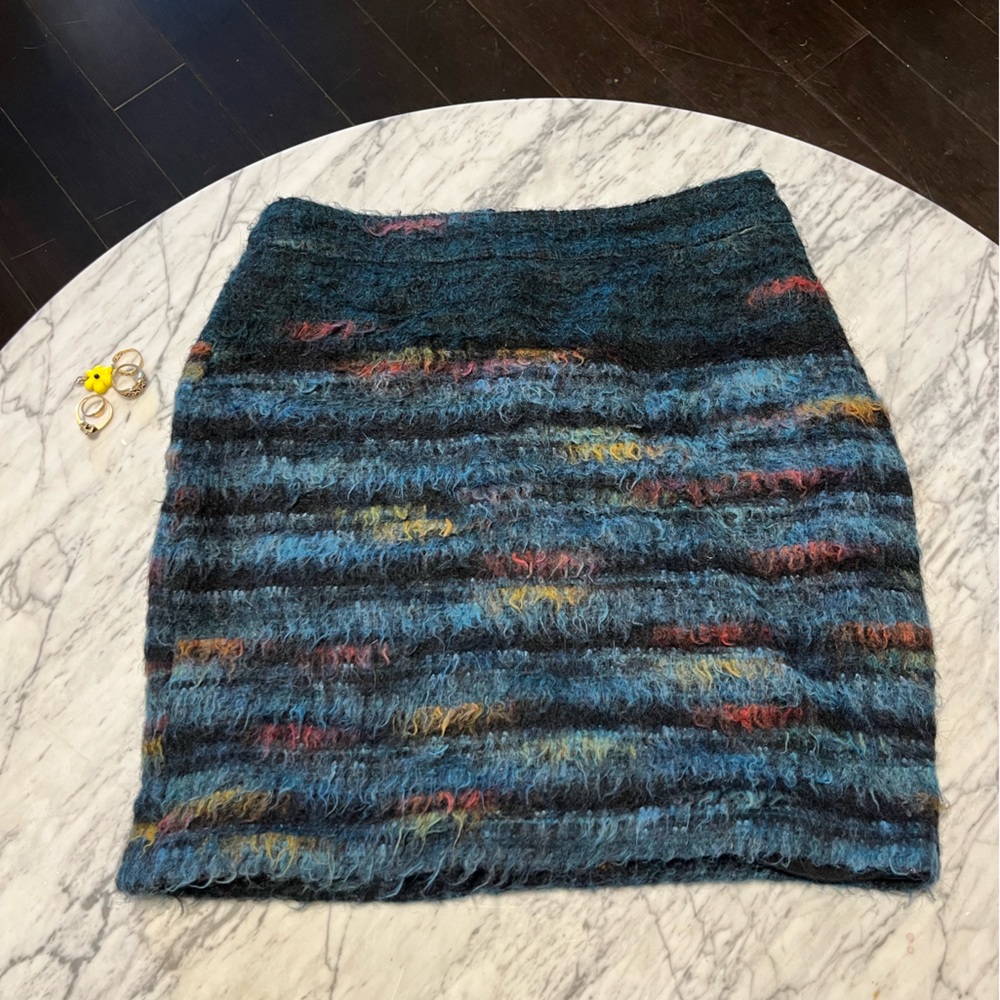 Fuzzy Mini Skirt